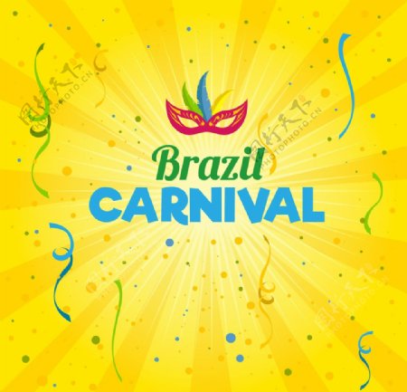 巴西狂欢节背景