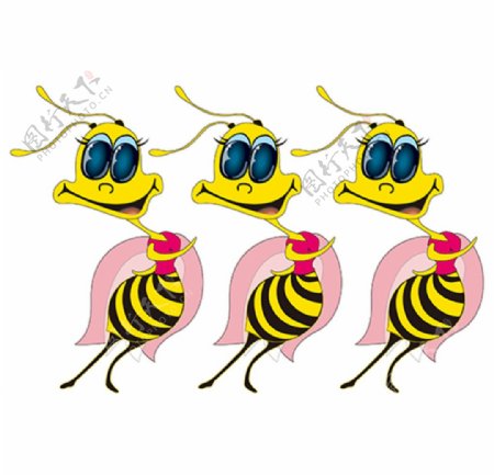 蜜蜂卡通蜜蜂