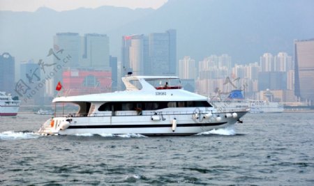 香港维多利亚港游船