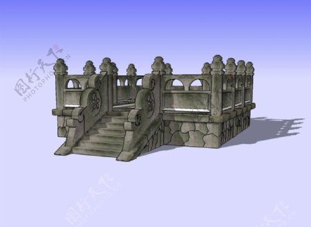 古石台3D模型