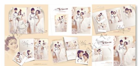韩式婚纱相册相册模板