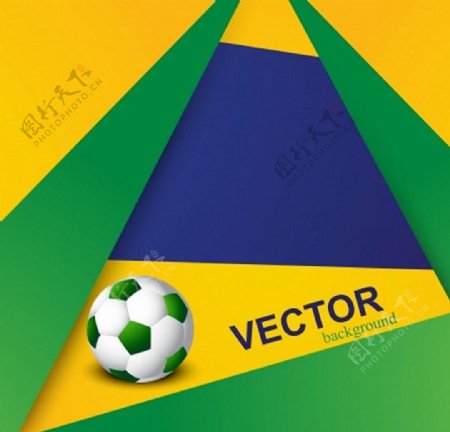 巴西足球模板源文件宣传活动设计