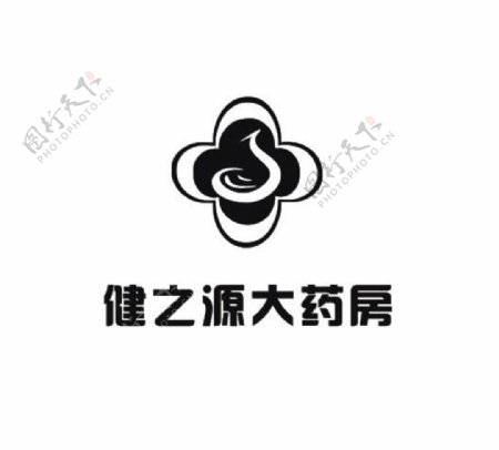 健之源大药房logo