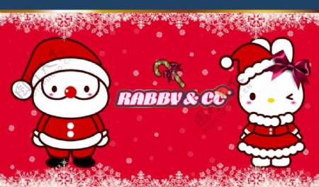 RABBYCC与圣诞老人同行