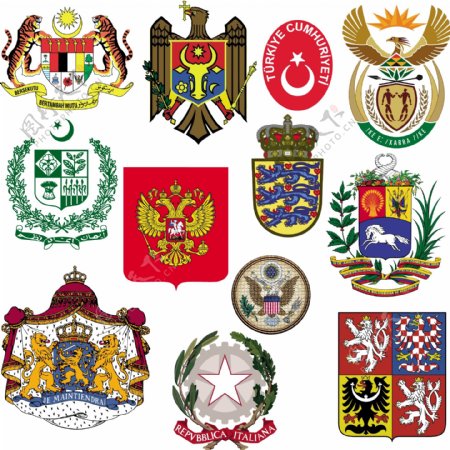 外国徽章logo国
