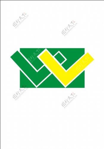 W文字logo