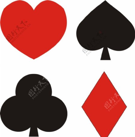 扑克牌符号