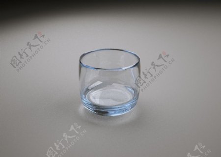 玻璃杯渲染模型