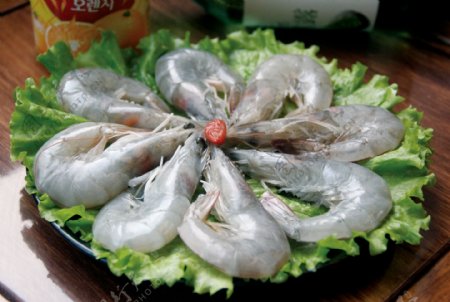 青虾韩式烤肉