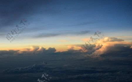 飞机上拍云