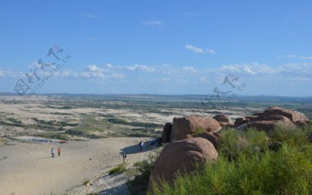 阿尔山森林公园岩石