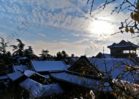 颐和雪景