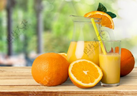 脐橙和橙汁