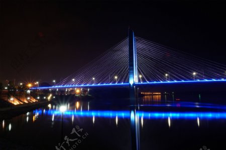 江景大桥夜景