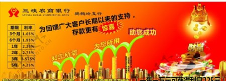 三峡农商银行宣传