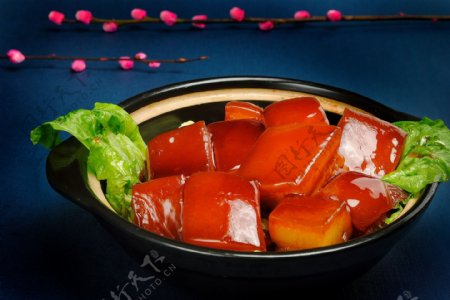 红烧肉炒菜