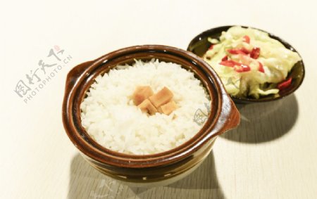 小菜与米饭