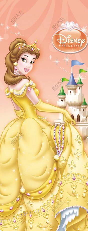 迪士尼公主海报设计