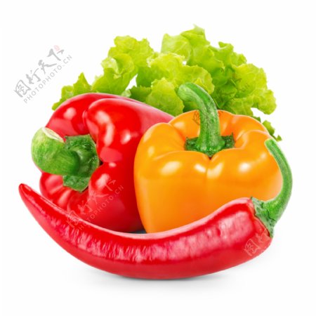 蔬菜与彩椒图片