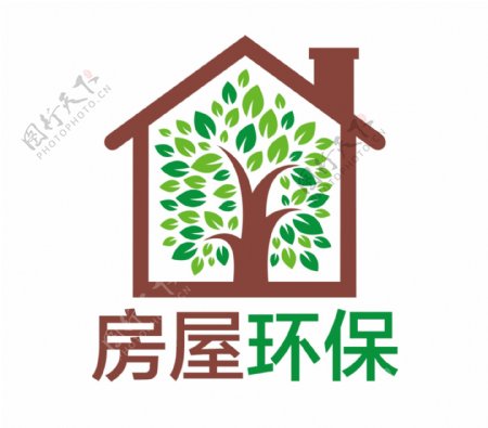 房屋环保logo