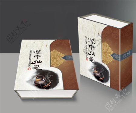 茶叶包装盒效果图图片
