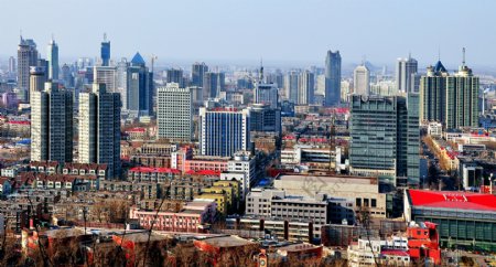 城市高楼风景图片
