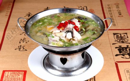 四川酸菜鱼片汤