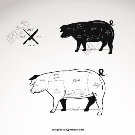 猪肉图