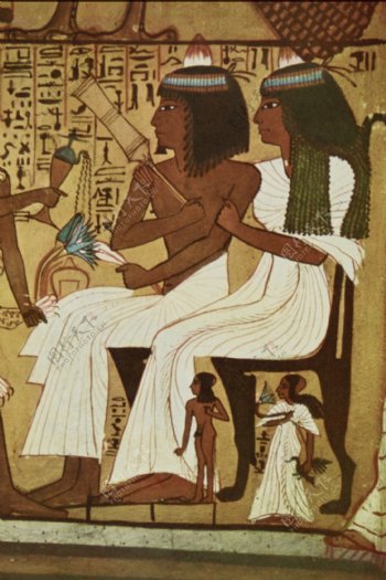 埃及妇女油画肖像图片