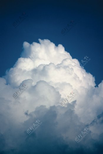 美丽白云摄影图片