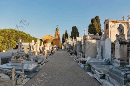 外国城市墓地