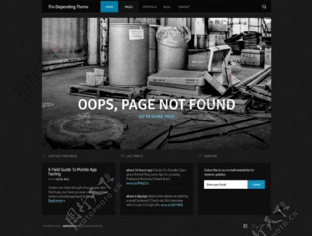 黑白机械企业网站