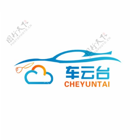 车云台logo设计