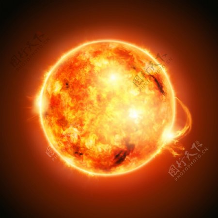 太阳表面图片