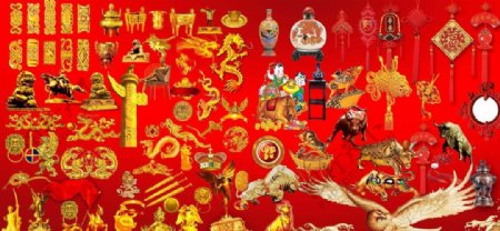中国古典传统艺术元素大集合