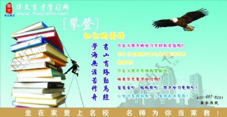 华文教育海报