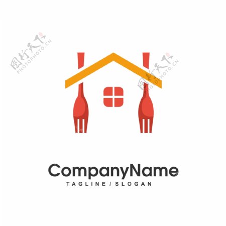 餐饮logo矢量素材