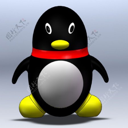 solidworks企鹅3D模型