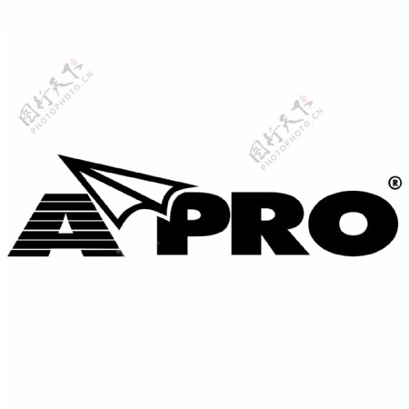 APRO简约logo设计