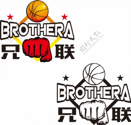 篮球队标志设计