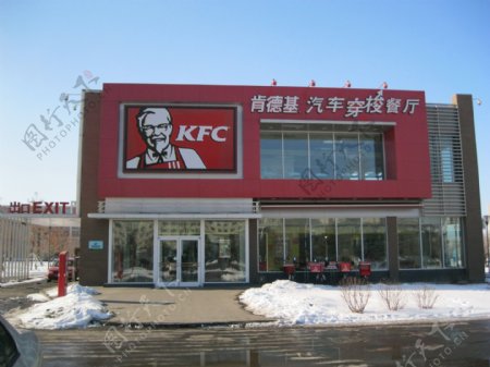 KFC餐厅摄影图片