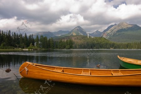 美丽湖泊风景图片