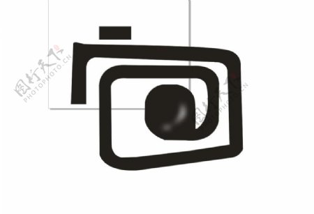 相机logo简洁logo设计