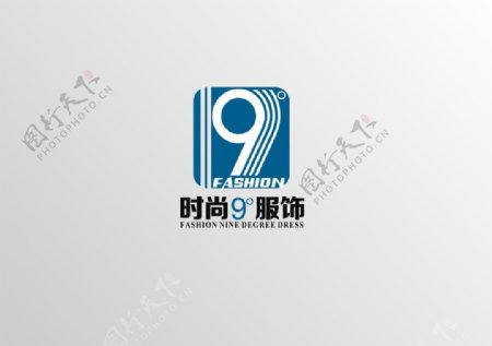 服饰logo蓝色logo企业logo