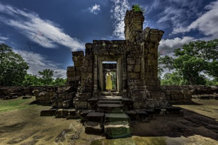 柬埔寨吴哥窟风景