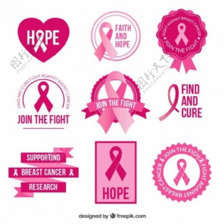 乳腺癌慈善徽章