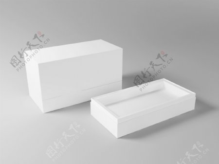 白色手机包装盒