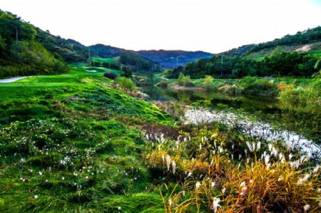 辽宁大连西郊度假村风景