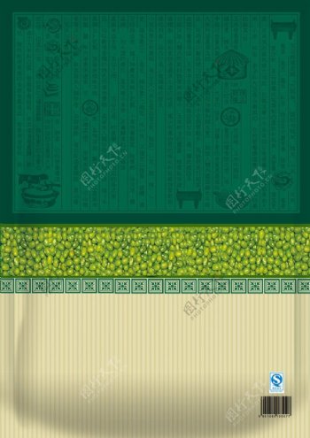 绿豆包装设计