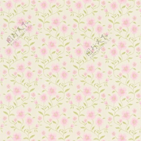 粉色花纹布纹壁纸图片